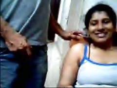 Cock craving dark skin Indian amateur girl with her BF on webcam
